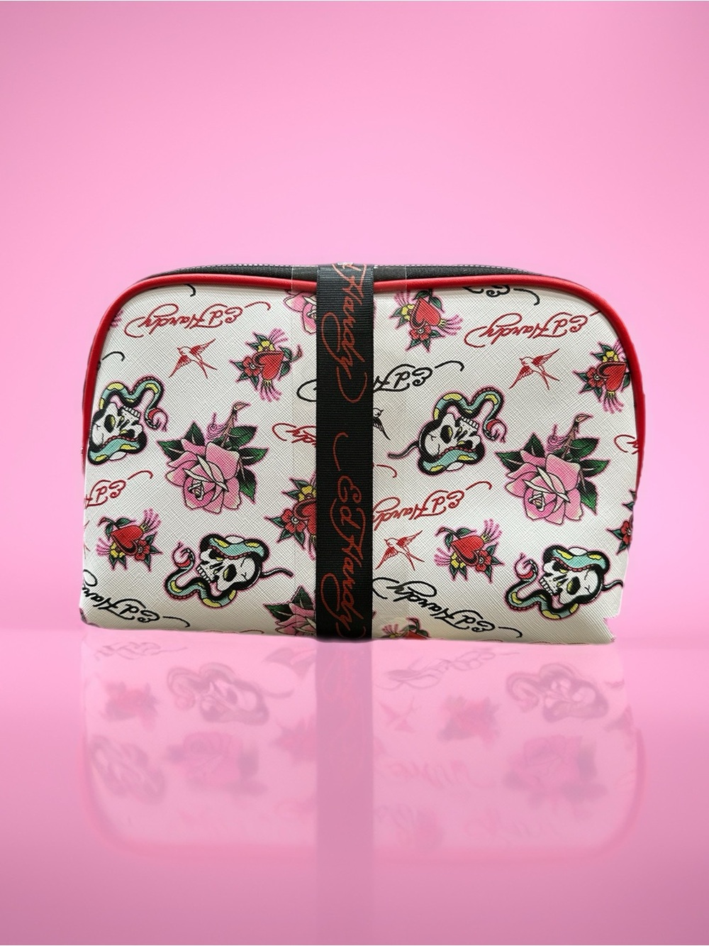 Ed Hardy 2pc Cosmetic Bags - Picture 2 of 4